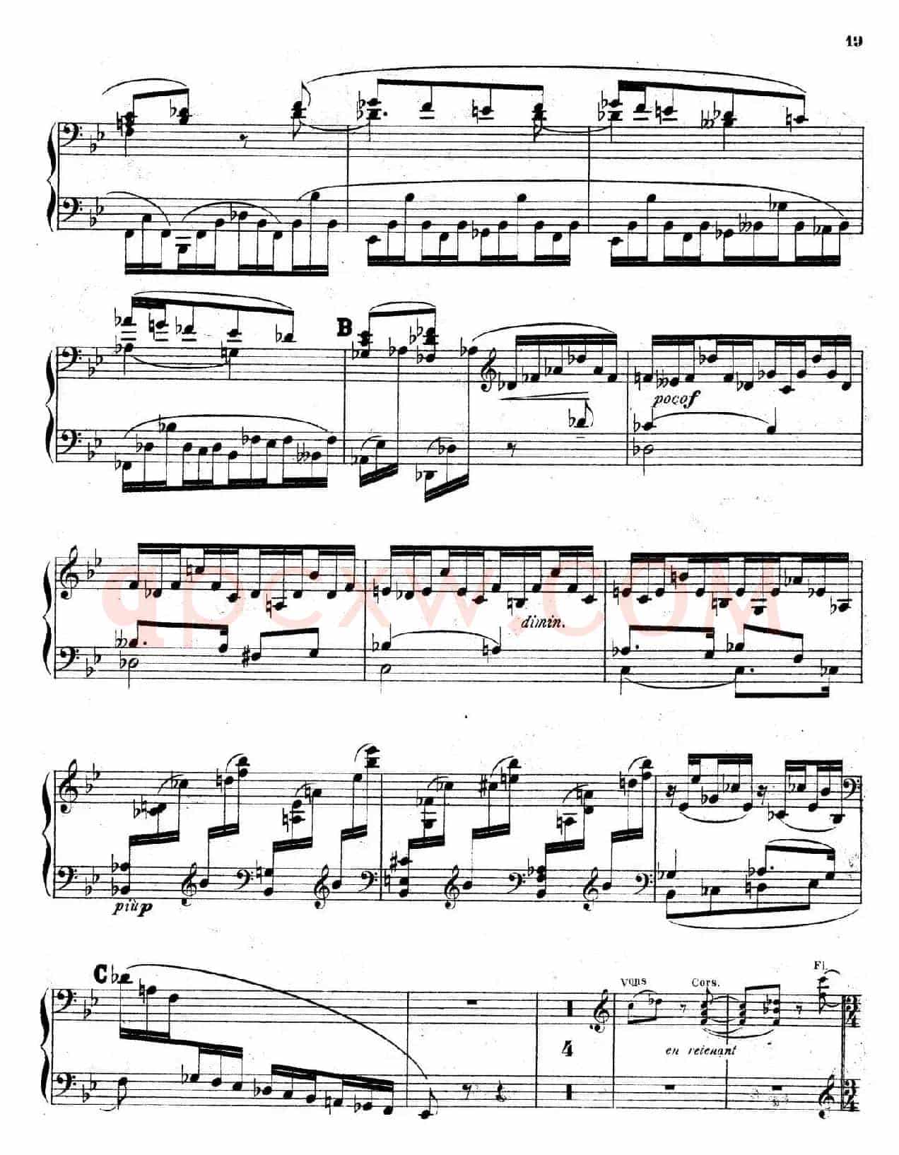 Symphony on a French Mountain Air Op.25(法国山歌交响曲·钢琴独奏·Ⅱ)