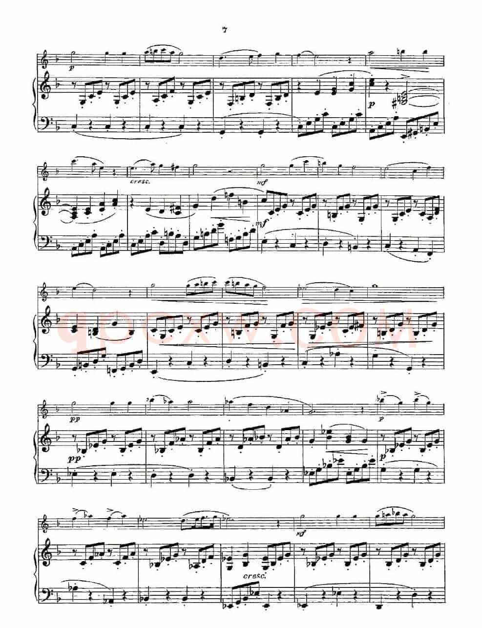 Opern-Transcriptionen.Op.45-1（长笛+钢琴伴奏）
