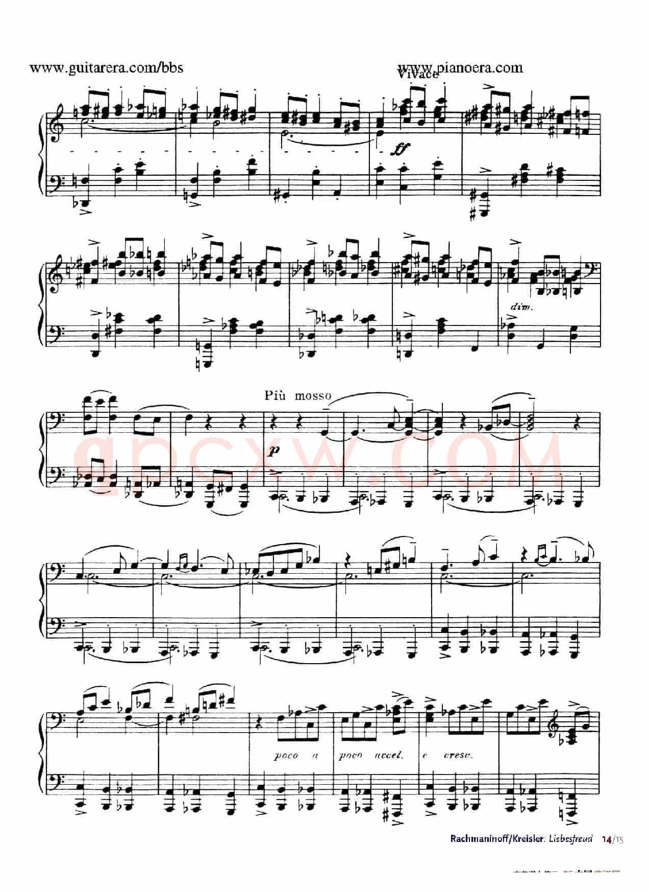 Liebesfreud(爱的喜悦)(钢琴独奏版)