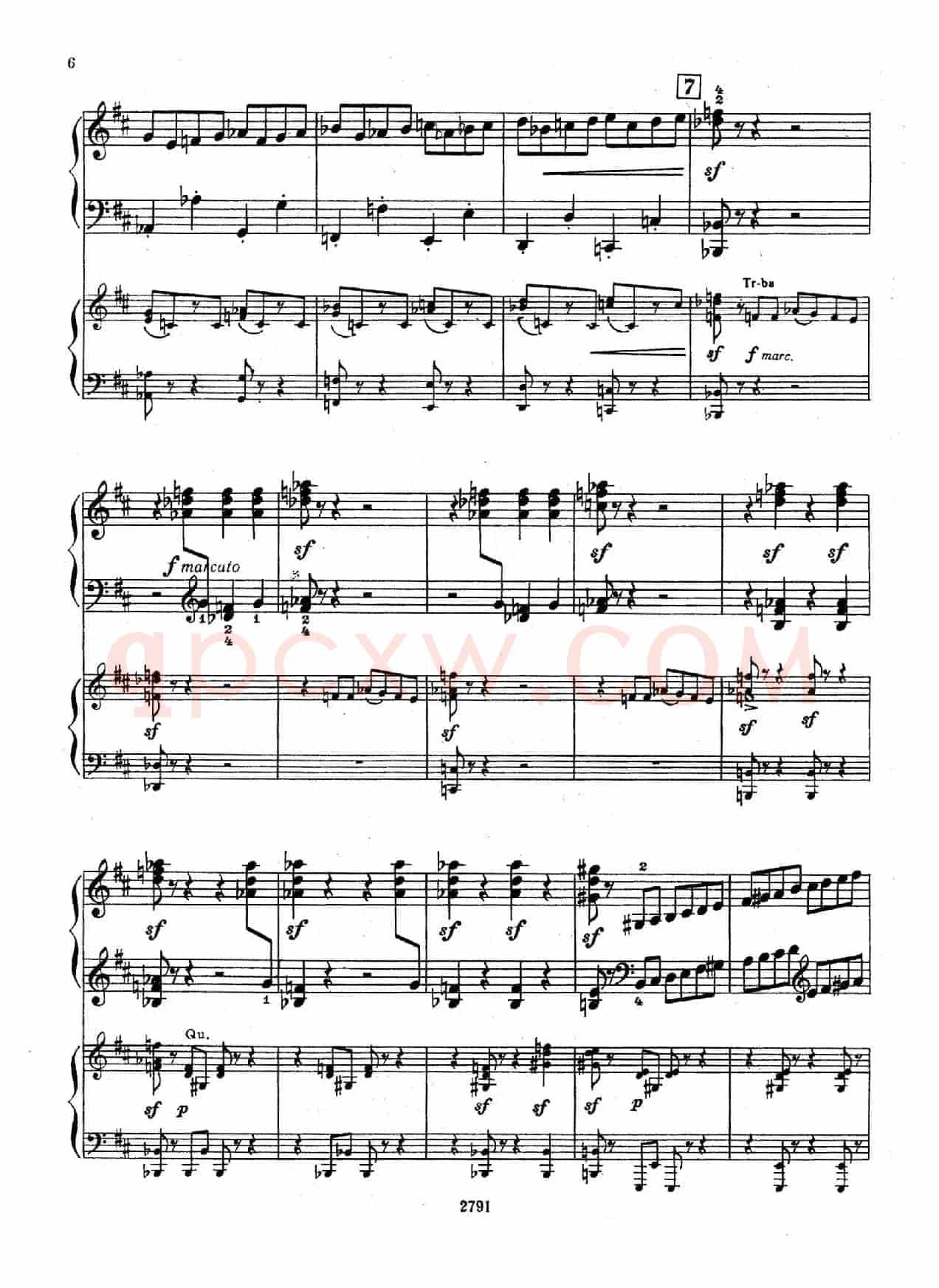 Piano Concerto No.3 in D major, Youth Op.50 - 2 pianos(D大调第三钢琴协奏曲“为青少年而作”Op.50·双钢琴)