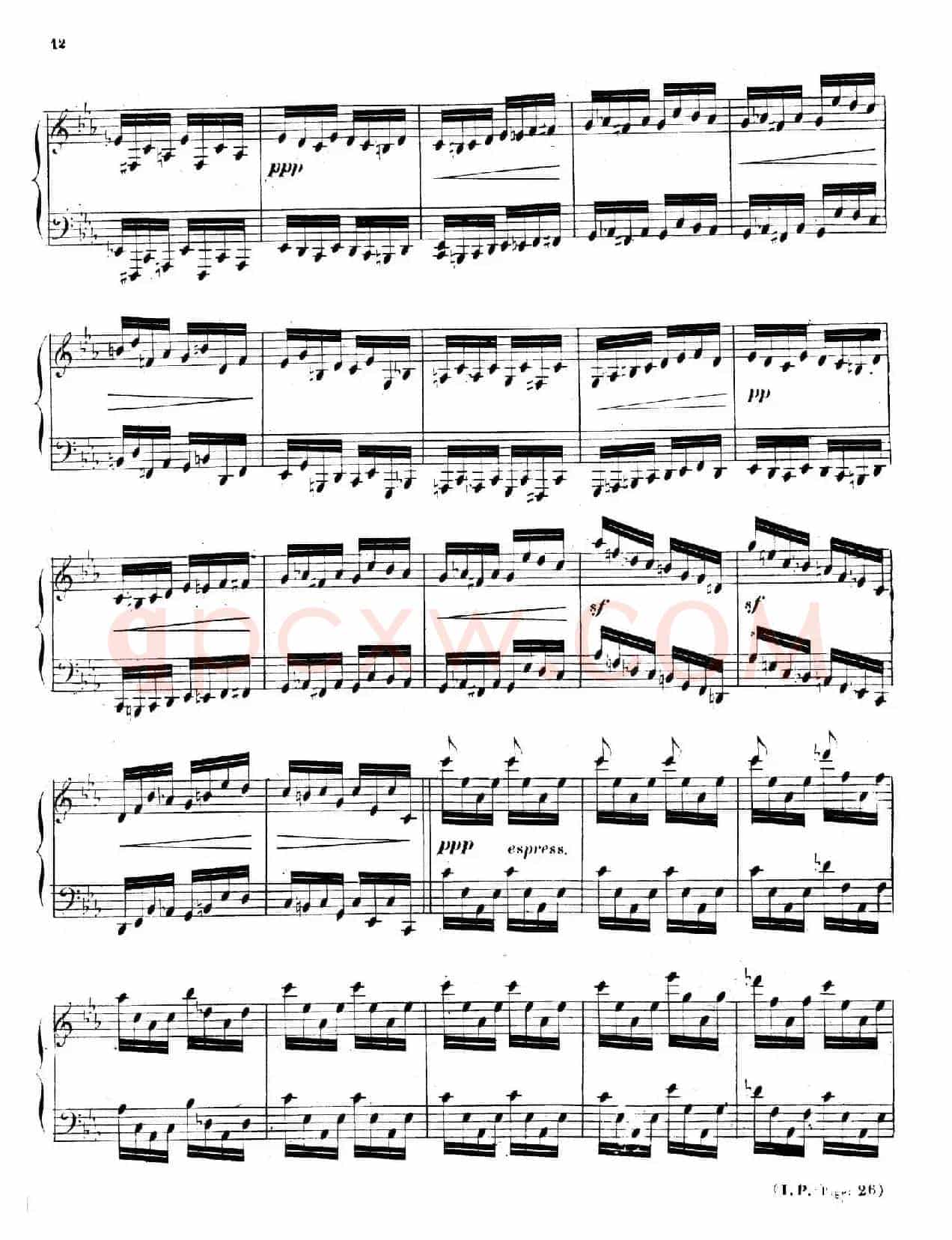 3 Grandes Etudes Op.76 No.3(3首华丽练习曲·3)