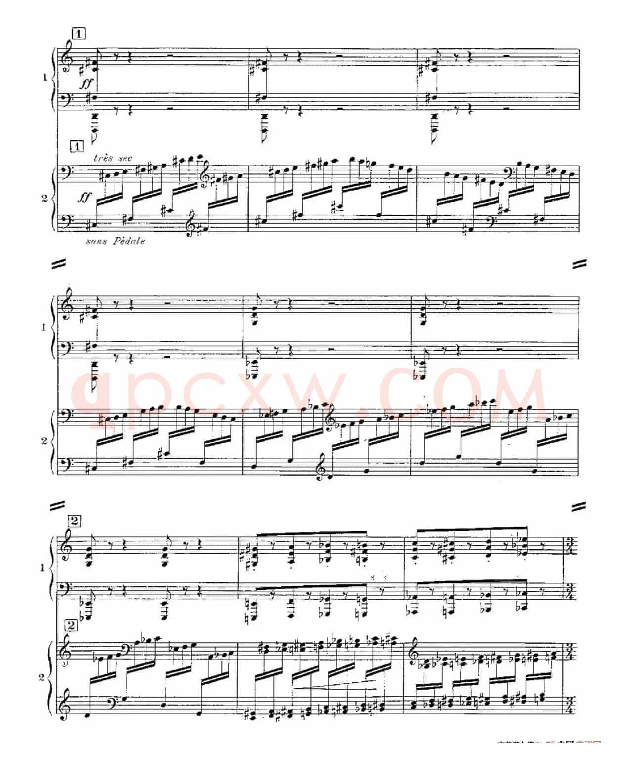 Concerto for 2 Pianos in d Minor(d小调双钢琴协奏曲· 第一乐章)