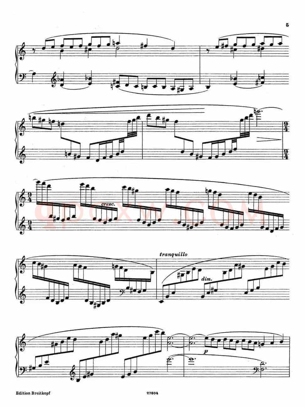 4 Lyric Pieces Op·74（4首抒情小品·1）