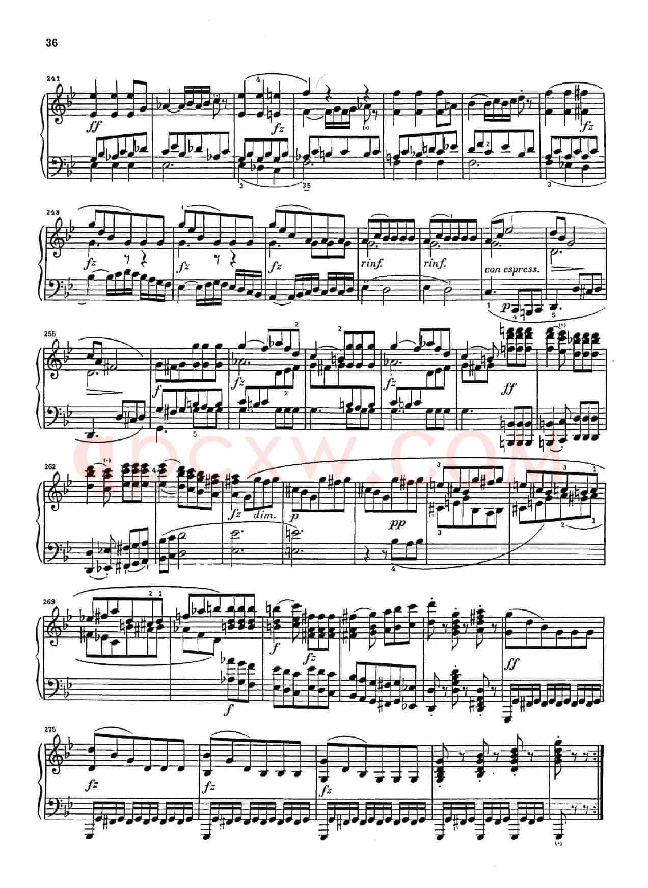 Sonata in g Minor Op.34-2(g小调钢琴奏鸣曲)