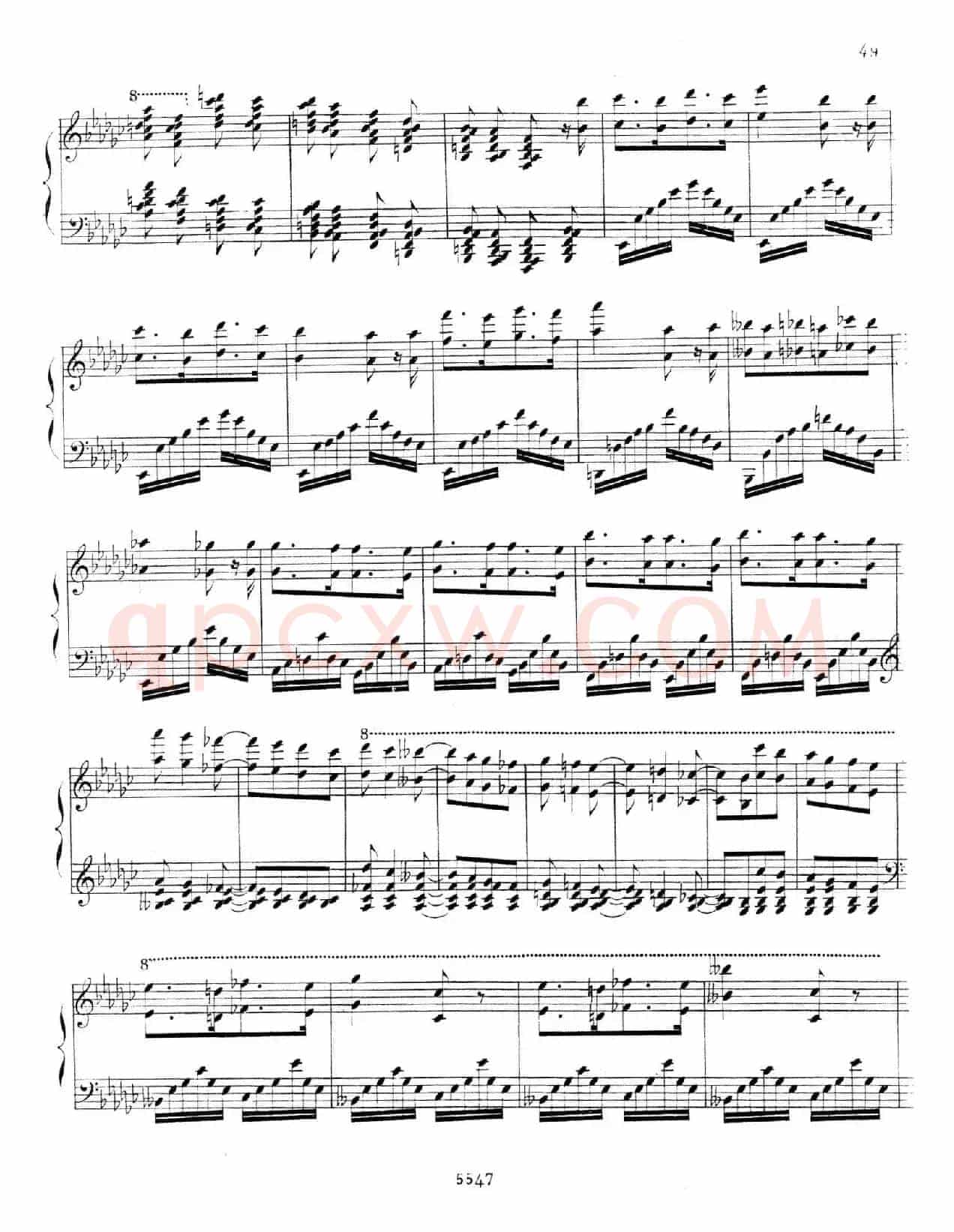 Trois Morceaux Dans Le Genre Pathétique Op.15(3首伤感小品·Ⅲ)