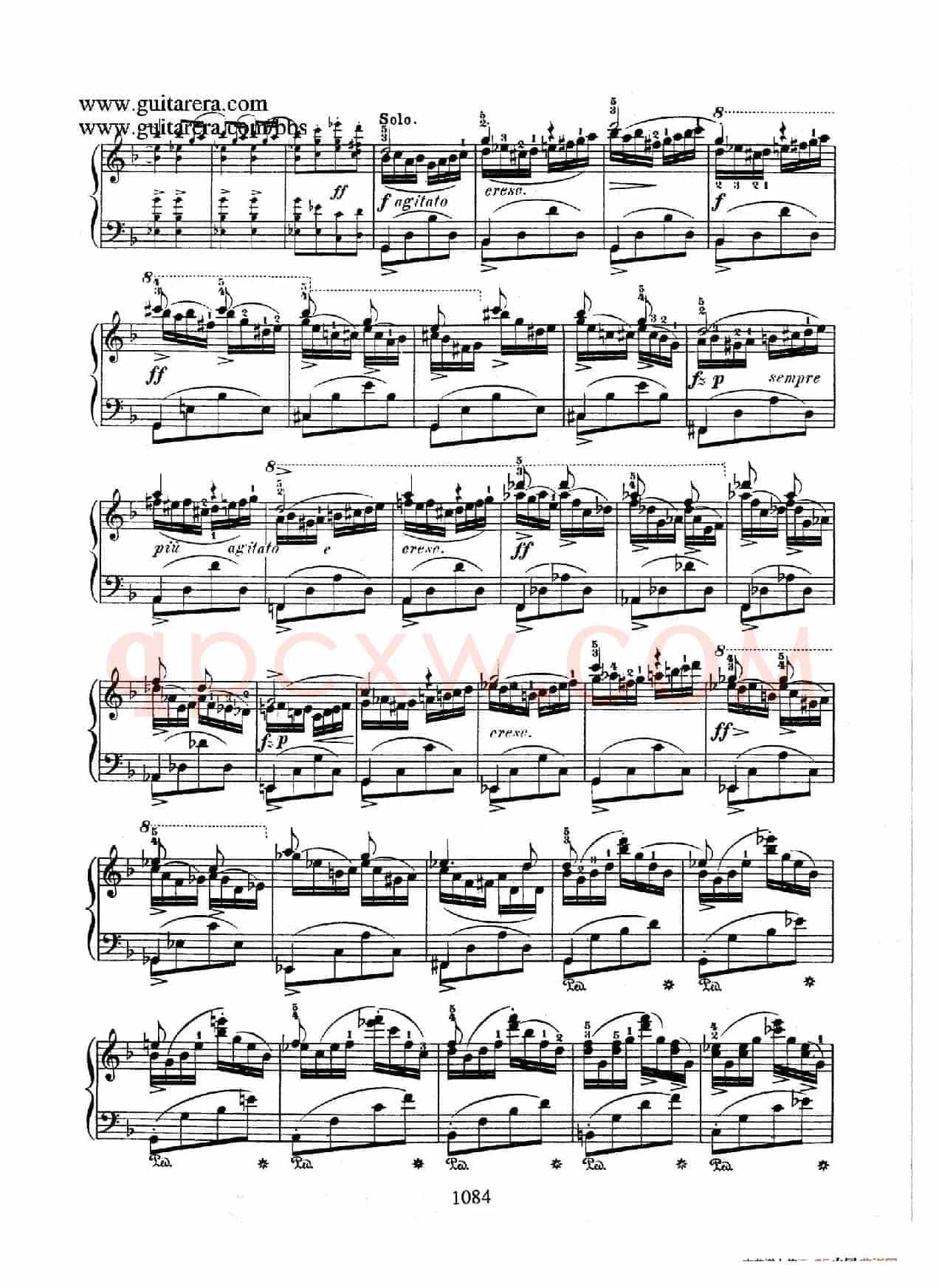 Krakowiak Grand Rondo de Concert Op.14 (克拉科维克音乐会用大回旋曲·钢琴独奏版)