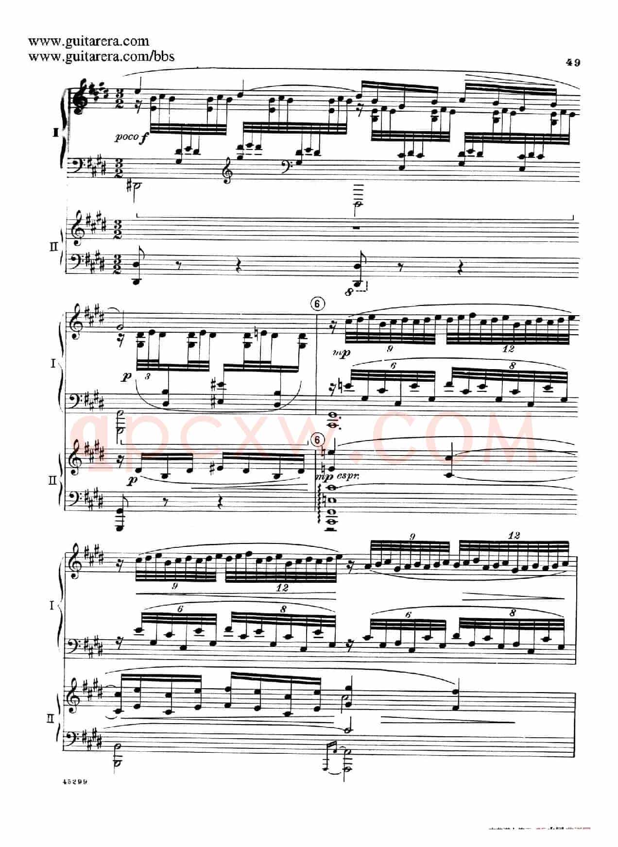 Piano Concerto Op.38(钢琴协奏曲·双钢琴·第二乐章)