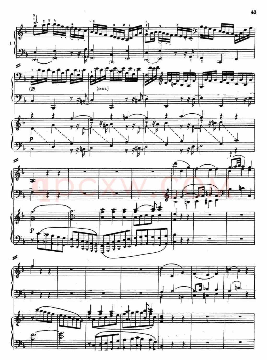 二十八部钢琴协奏曲 No.11（P31-42）