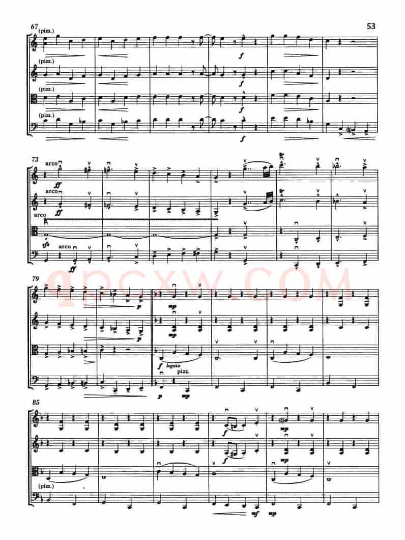 JINGLE BELLS（铃儿响叮当）（弦乐四重奏）