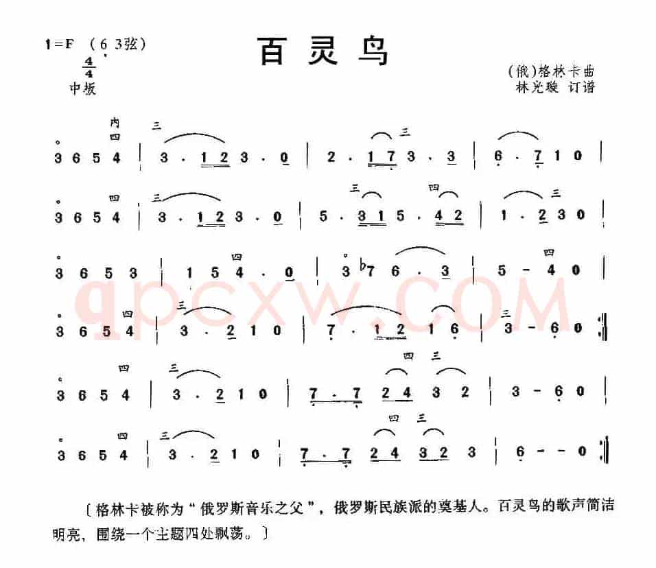 百灵鸟
