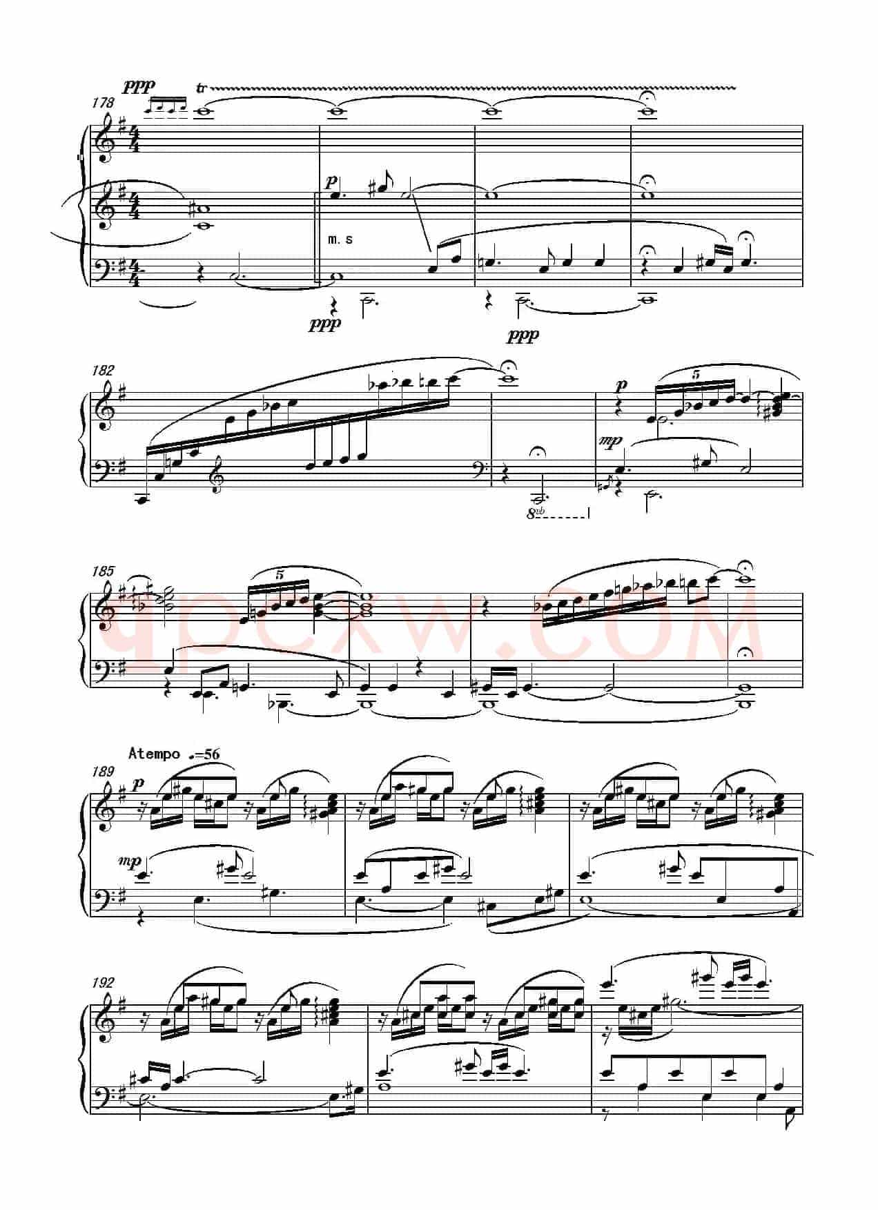 第十五钢琴奏鸣曲 Piano Sonata NO.15