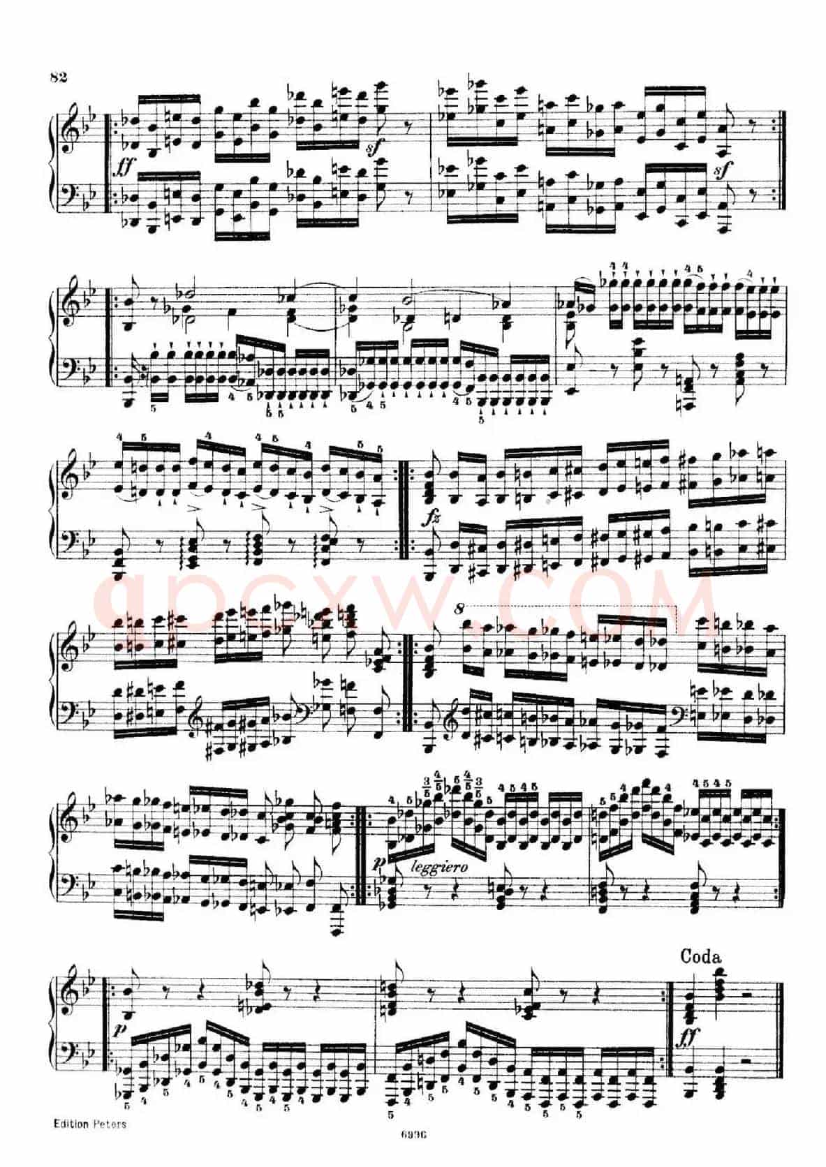 School of the Virtuoso Op.365（60首钢琴高级练习曲·34）
