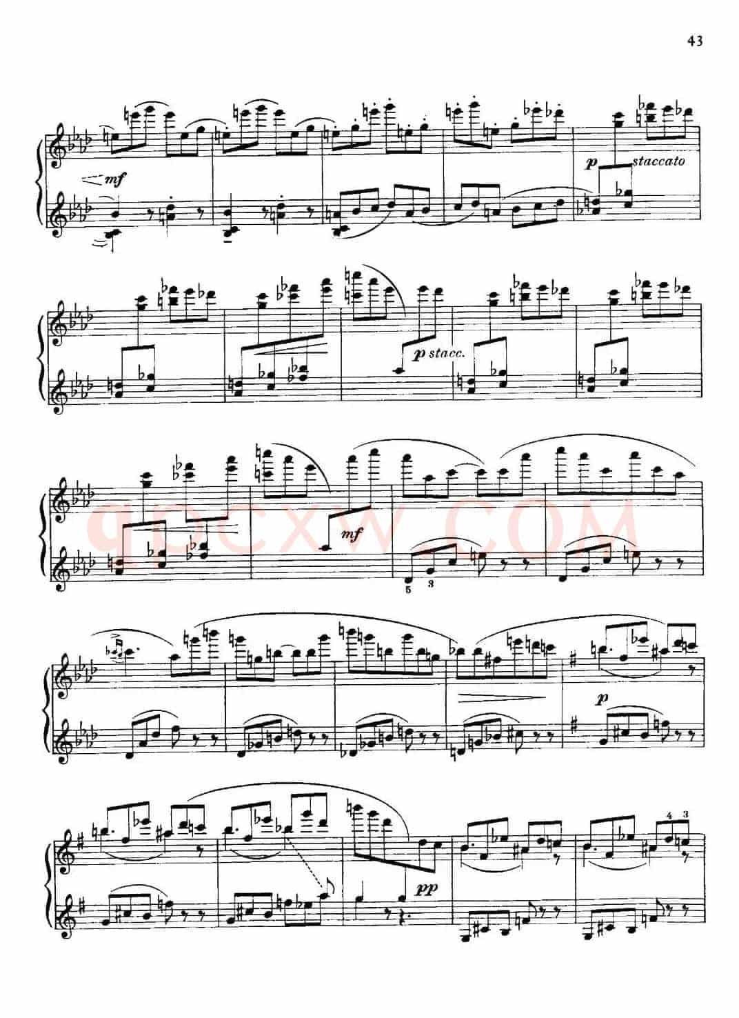 塞缪尔·巴伯 - 降e小调钢琴奏鸣曲 op.26 v.2