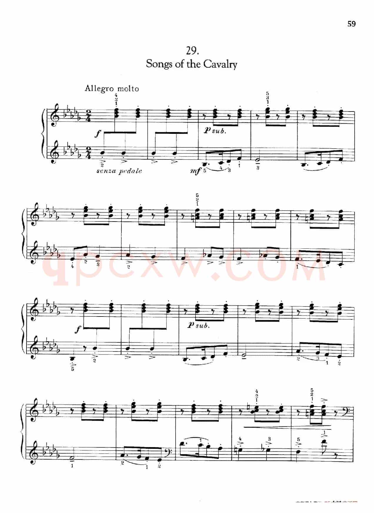 Thirty Pieces For Children Op.27(30首儿童钢琴曲 26—30)