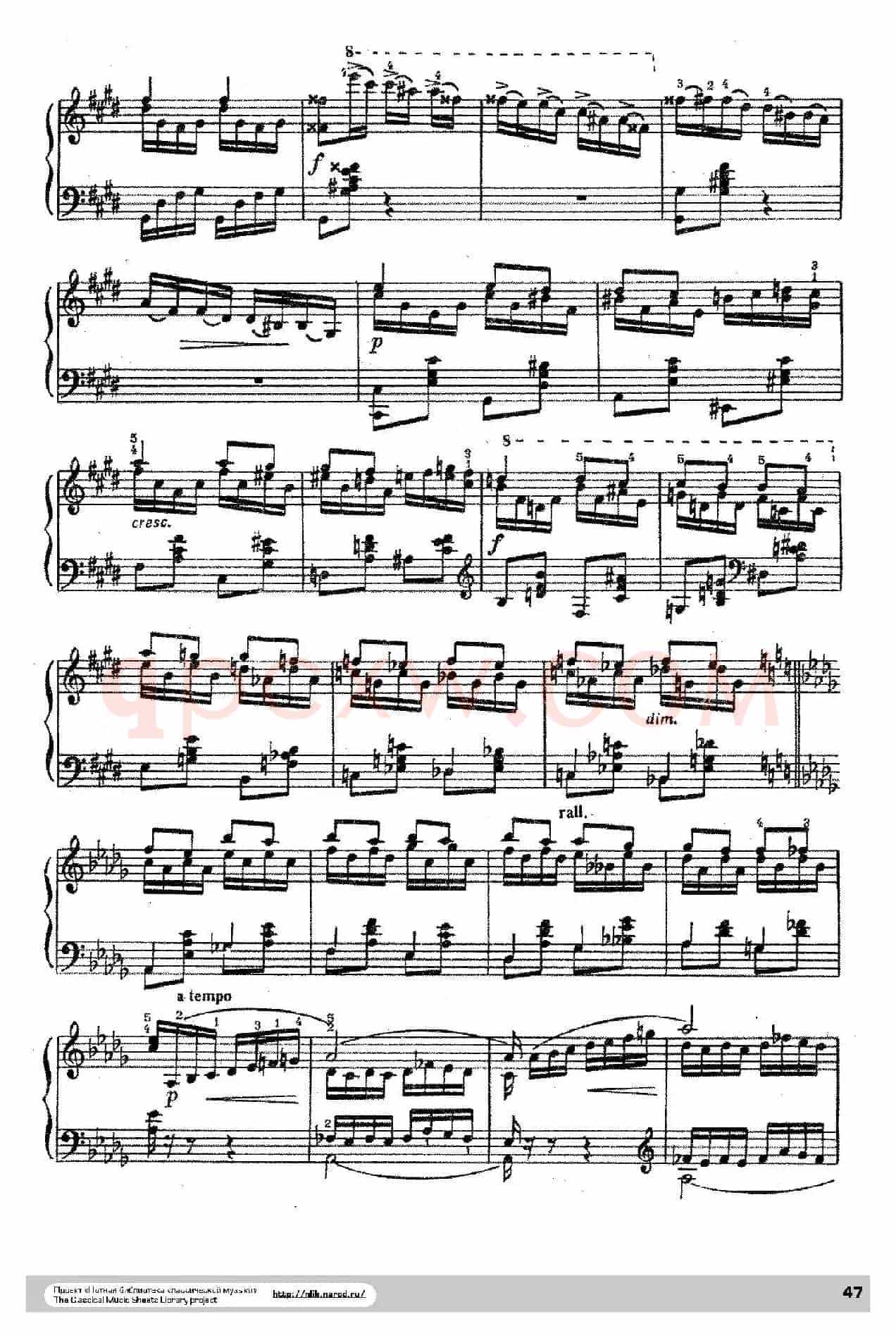 12首钢琴练习曲 12 Etudes S.136（Ⅱ）