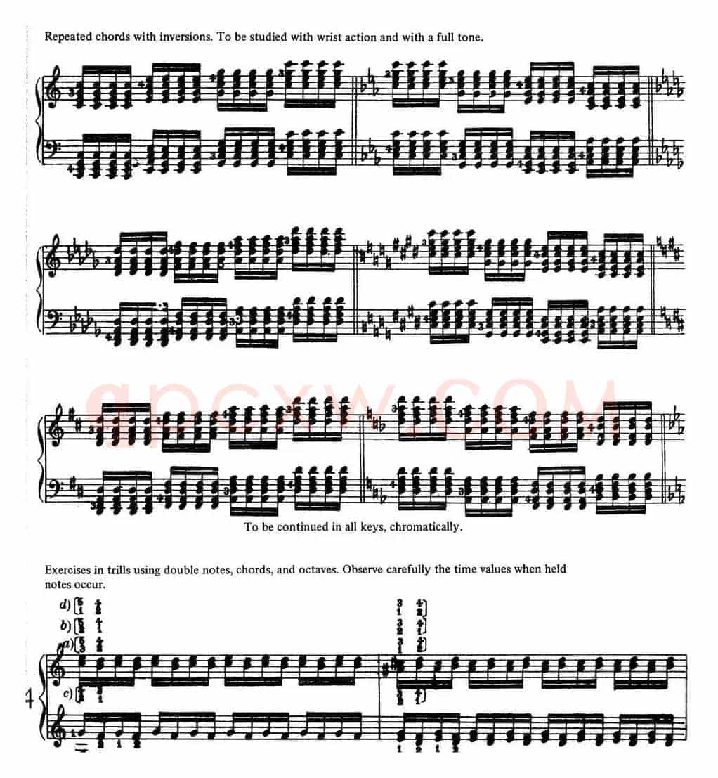 Technical Exercises S.146(李斯特钢琴技巧练习 BOOK Ⅷ)