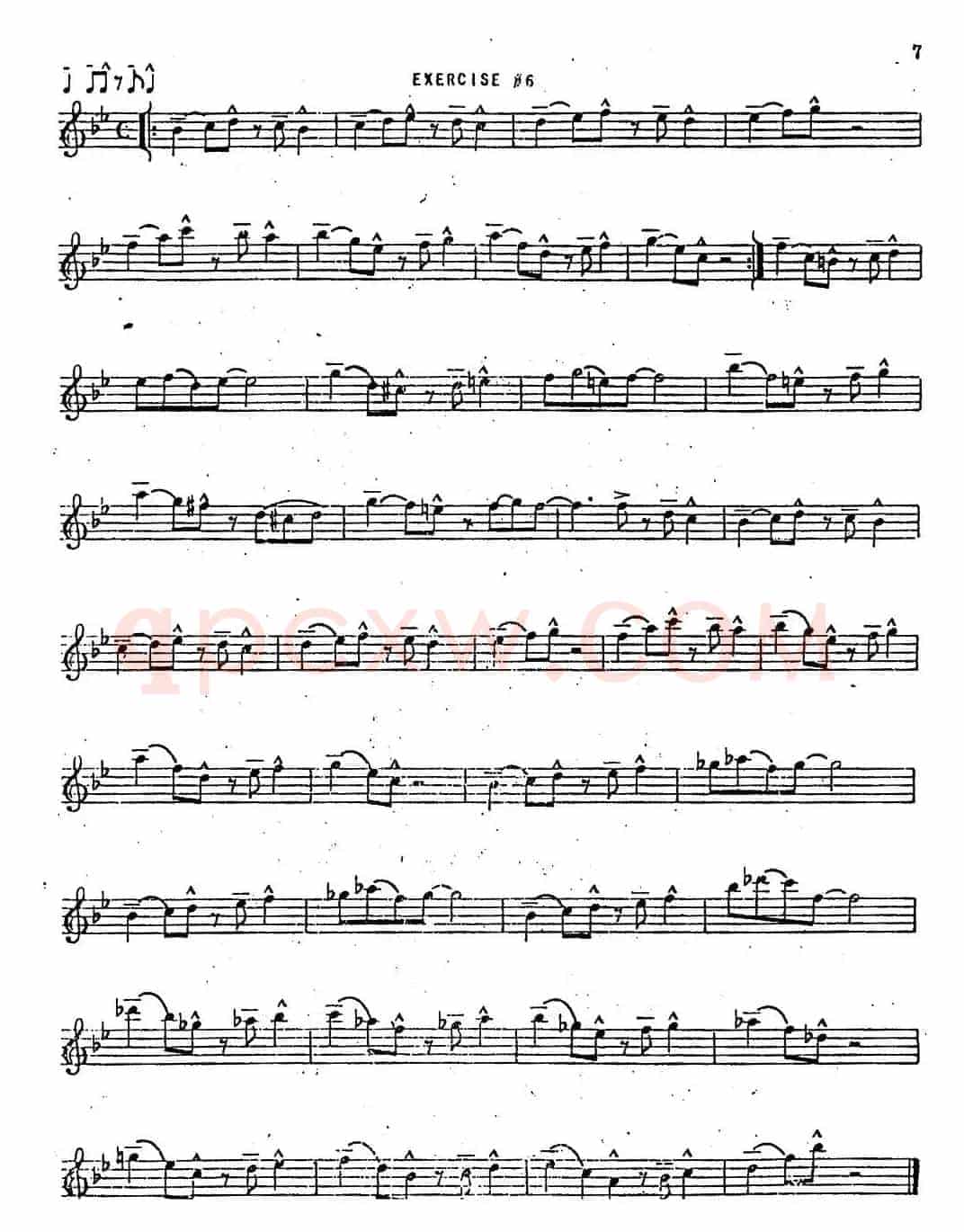 Intermediate Jazz Conception by Lennie Niehaus（20 Jazz Exercises）