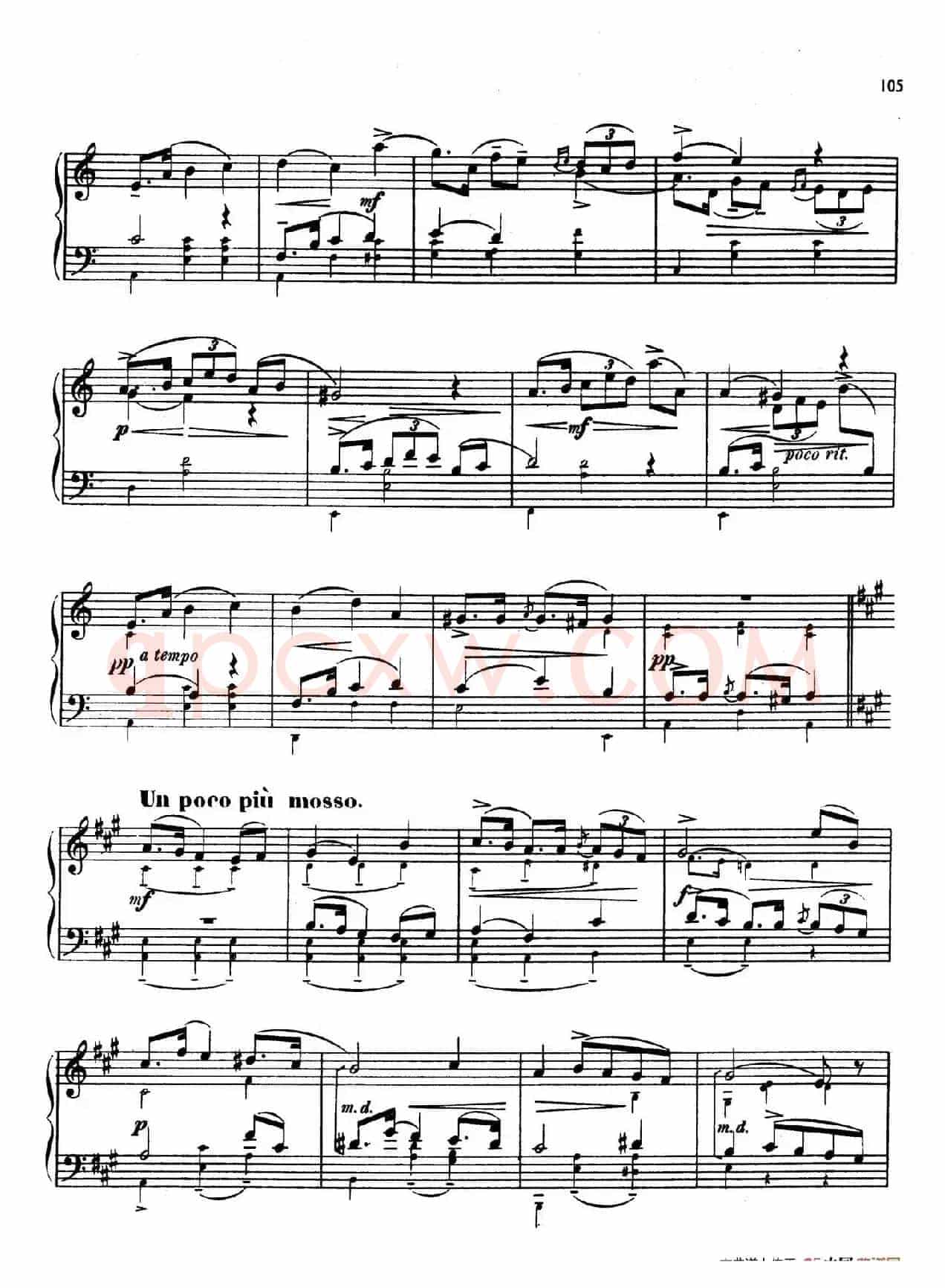 24 Characteristic Pieces Op.36(24首性格小品·20)