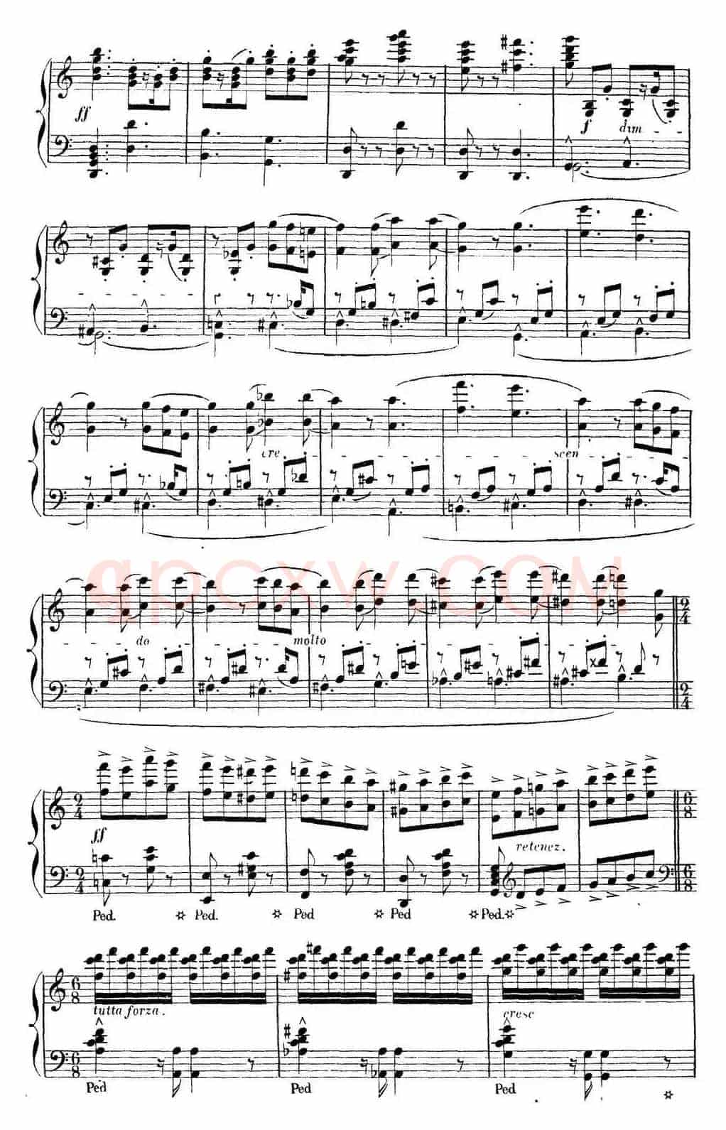 Carmen for Solo Piano（卡门全剧钢琴独奏版）（No.18）