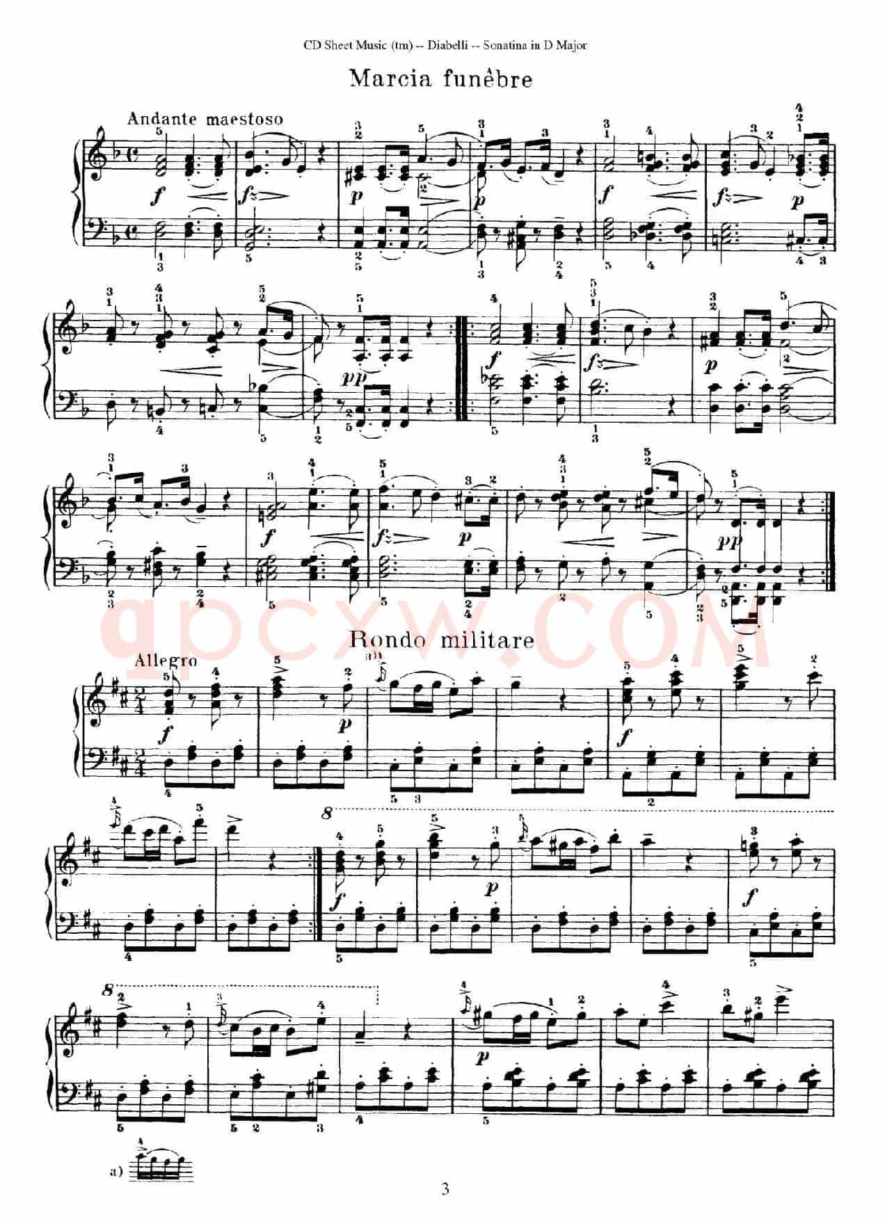 7 Piano Sonatinas Op.168(7首钢琴小奏鸣曲 No.5)