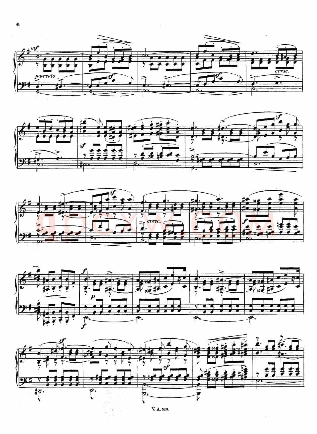 Scherzo in G Major Op.4(G大调谐谑曲)