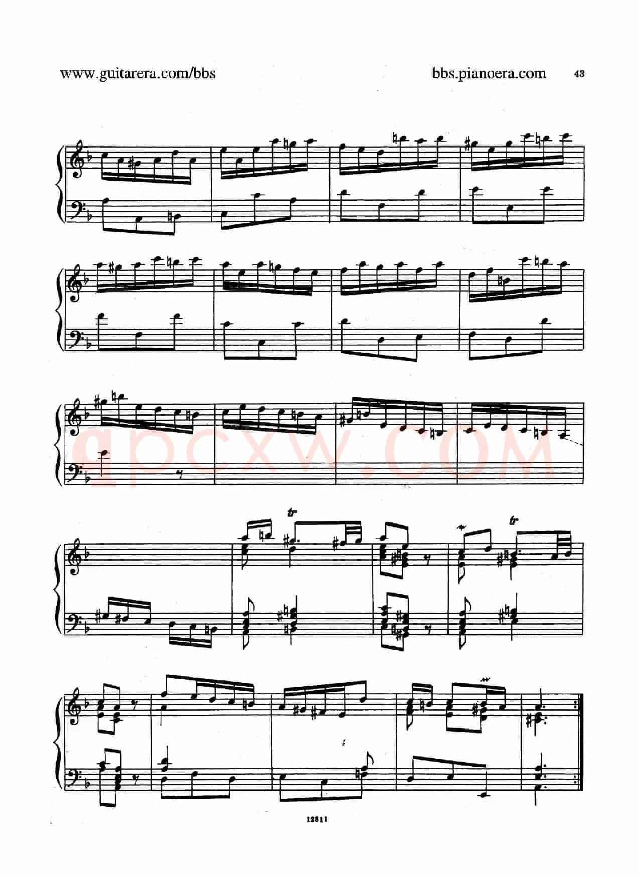 Suite No.3 in d Minor HWV 428(d小调第三组曲)