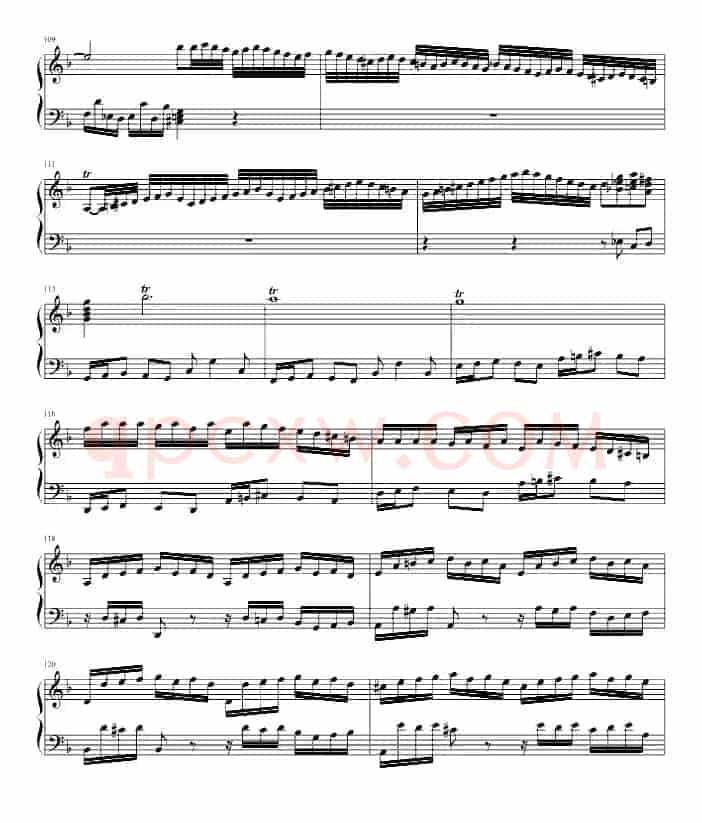 Concerto（巴赫第一键盘乐协奏）