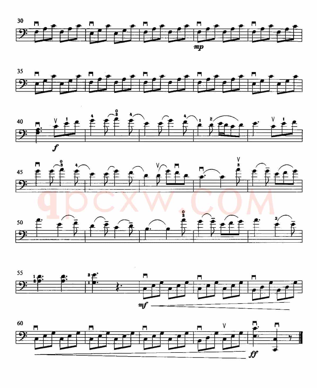 回旋曲（R·N·C·鲍夏沙作曲版）（大提琴二重奏）