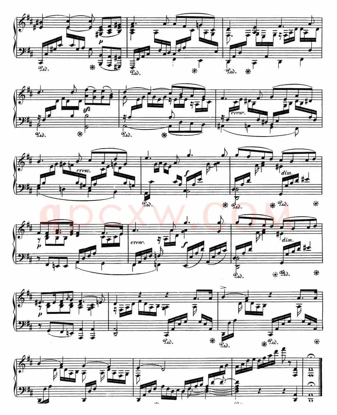 门德尔松无词歌Op.85（NO.4）