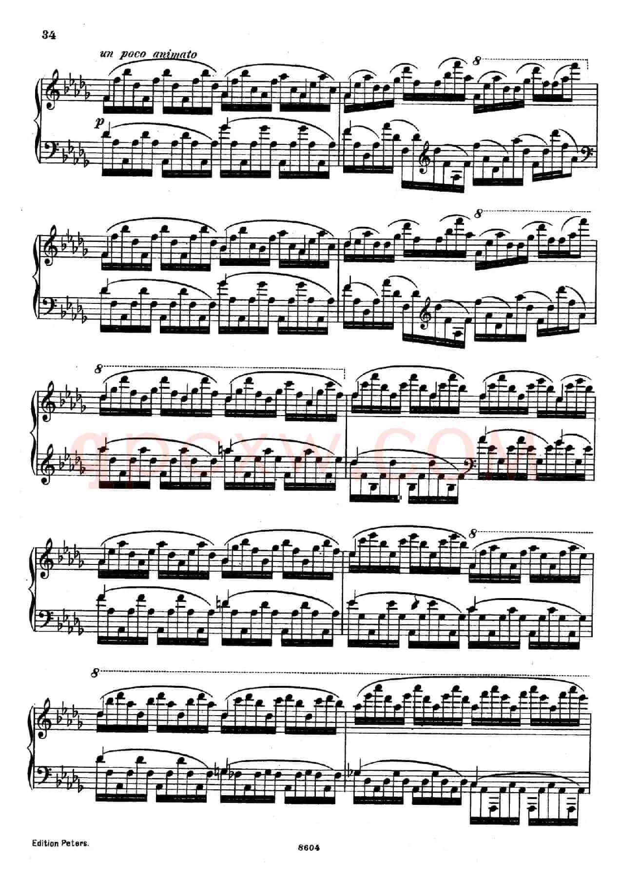 Six Etudes Op.23（6首练习曲·Ⅲ）