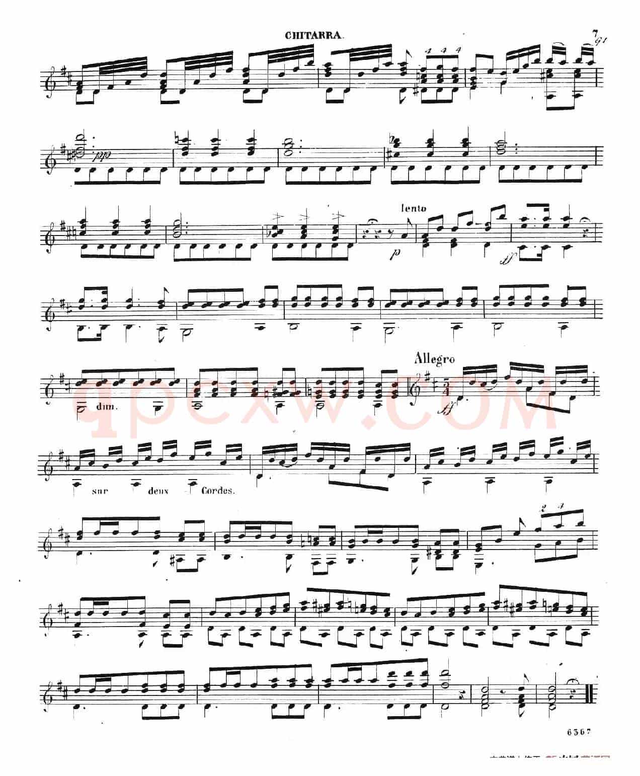 Carulli Op.364（古典吉他）