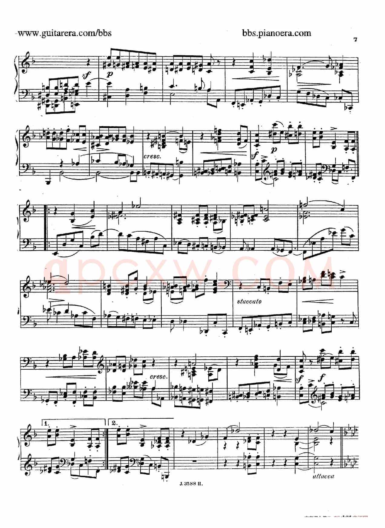 Theme with Variations and Fugue in F Major Op.14 （F大调主题变奏与赋格）