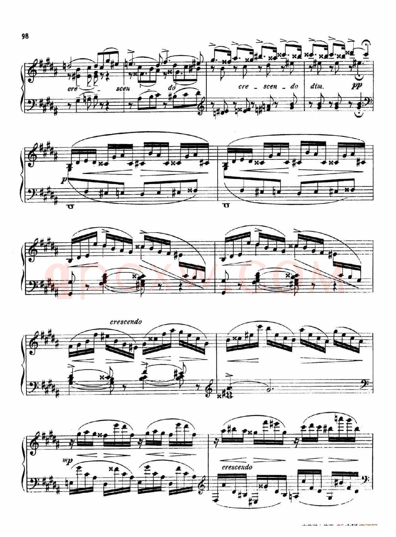 24 Characteristic Pieces Op.36(24首性格小品·18)