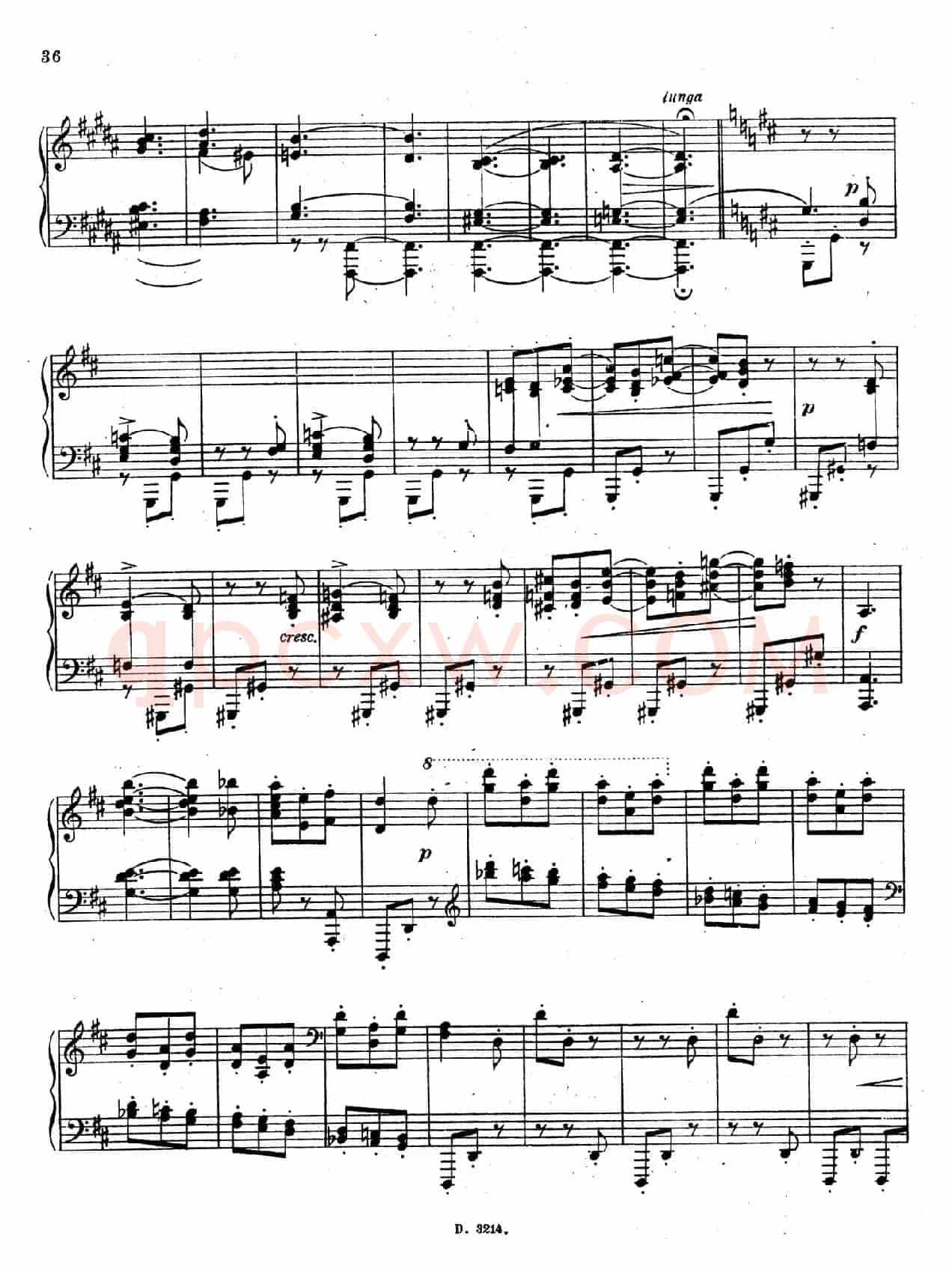 Four Pieces 4首小品 Op.2（Ⅳ）