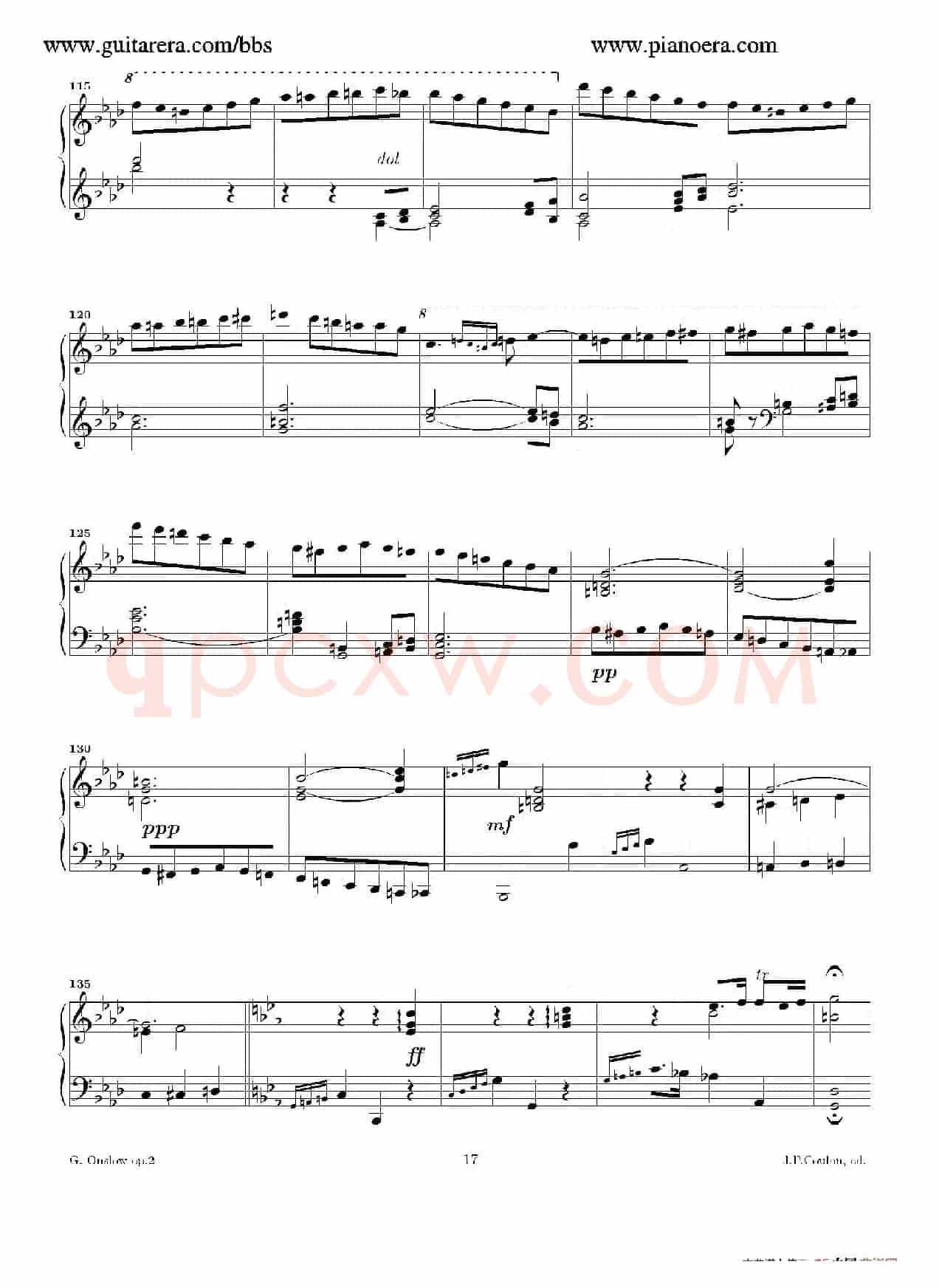 Grande Piano Sonata in c Minor Op.2（c小调华丽钢琴奏鸣曲·第三乐章）