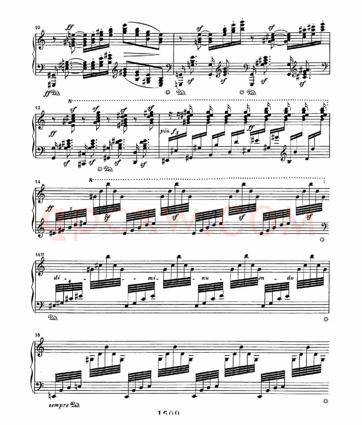 Choral Fantasia in c Minor Op.80(c小调合唱幻想曲·钢琴独奏版)