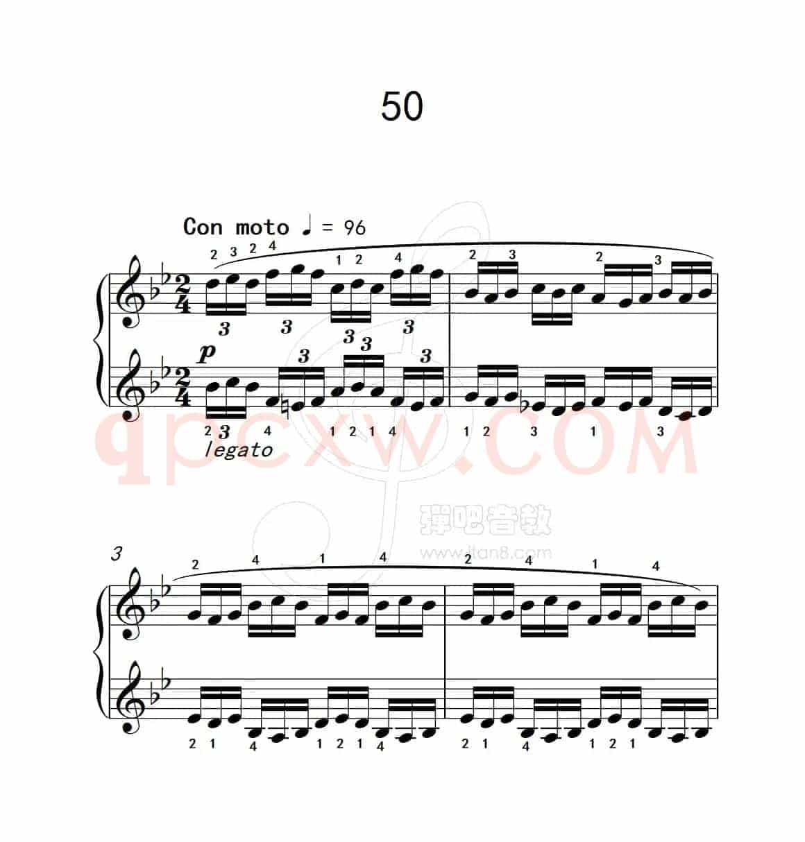 练习曲 50（克拉莫钢琴练习曲60首）