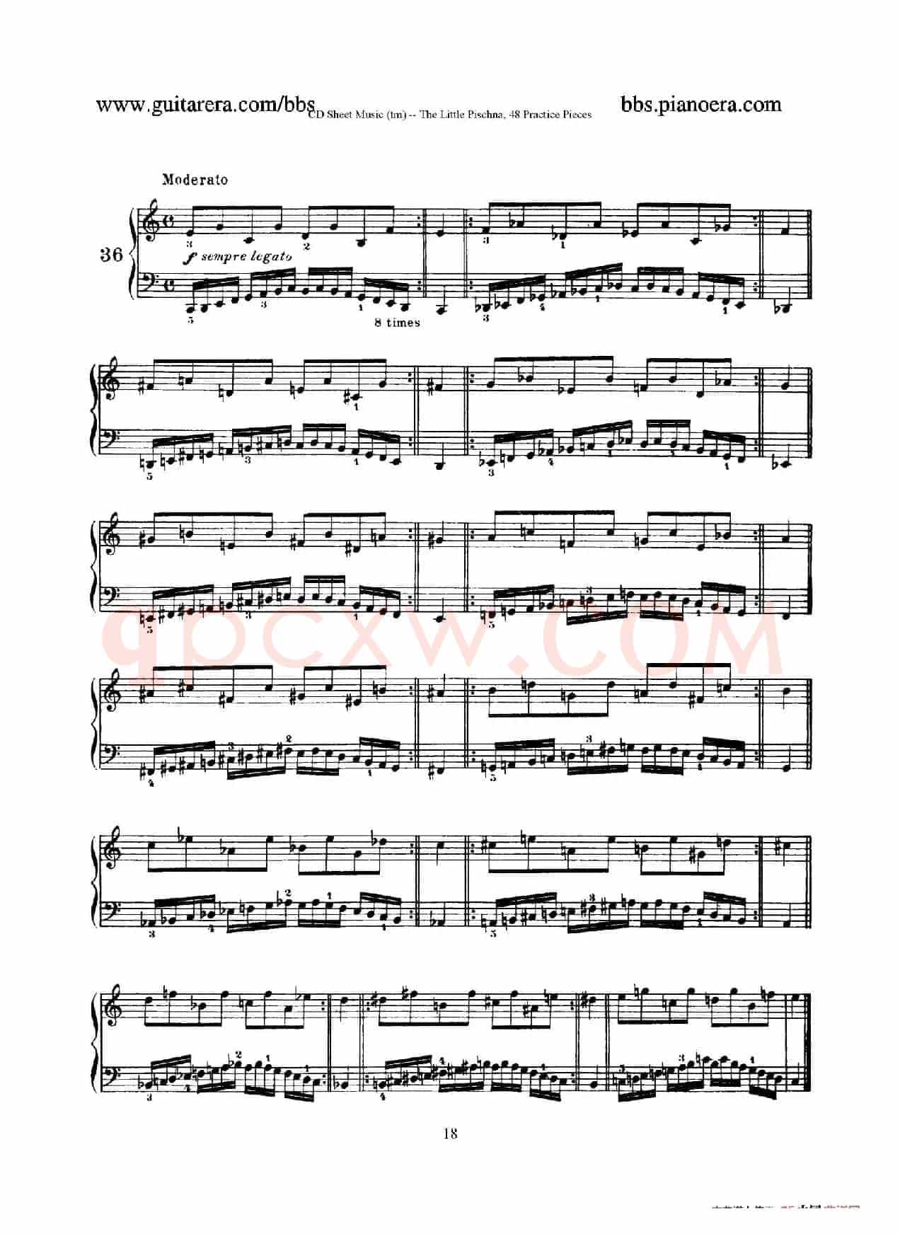 48 Practice Pieces(四十八首钢琴练习曲)