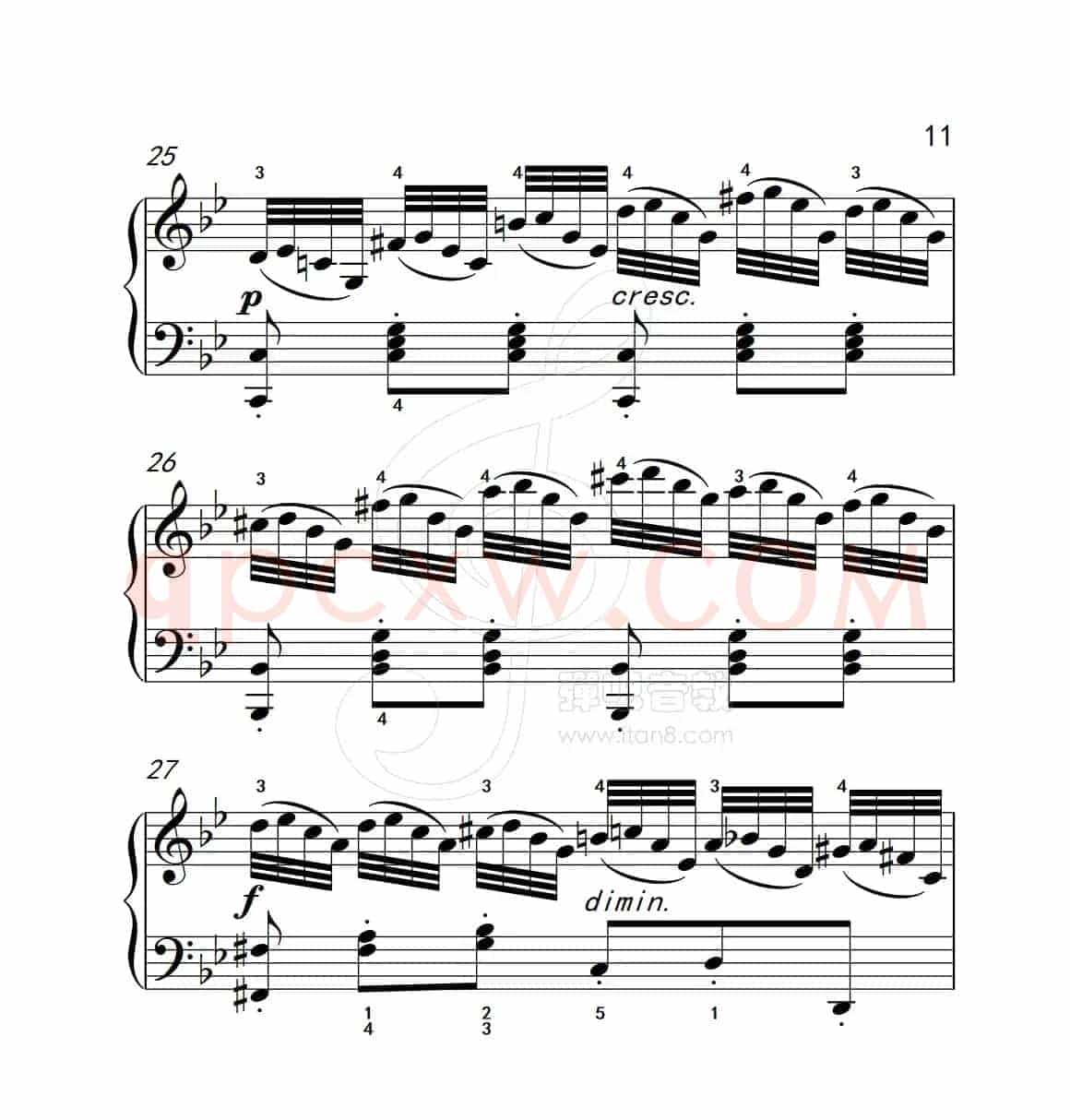 练习曲 21（克拉莫钢琴练习曲60首）