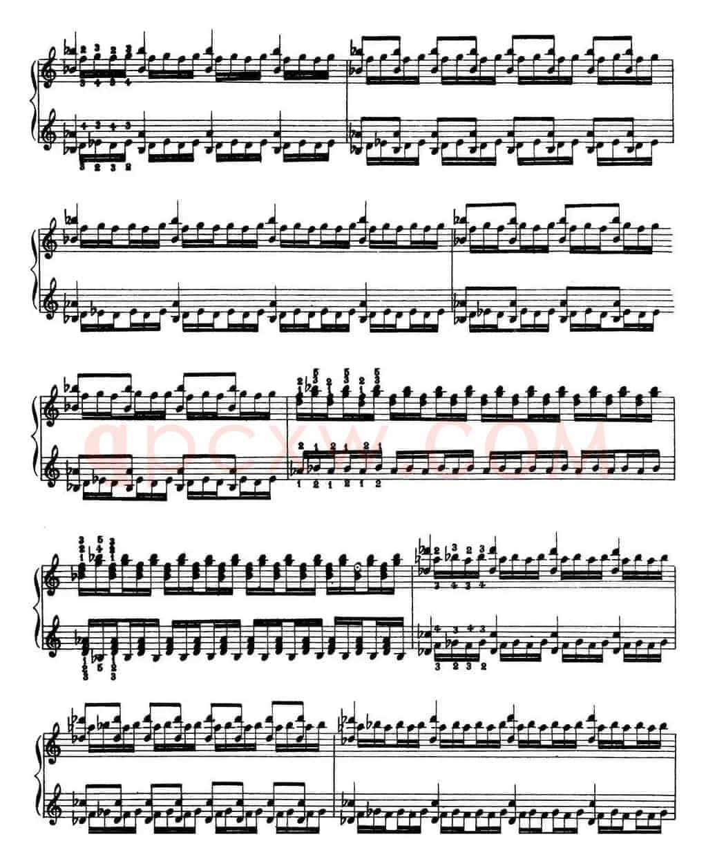 Technical Exercises S.146(李斯特钢琴技巧练习 BOOK Ⅷ)