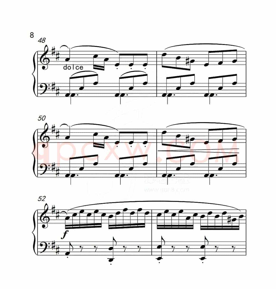 第五级B组 回旋曲（中国音乐学院钢琴考级作品1~6级）