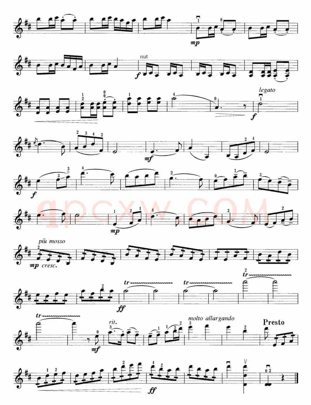 小提琴考级第五级：中国乐曲（6首）