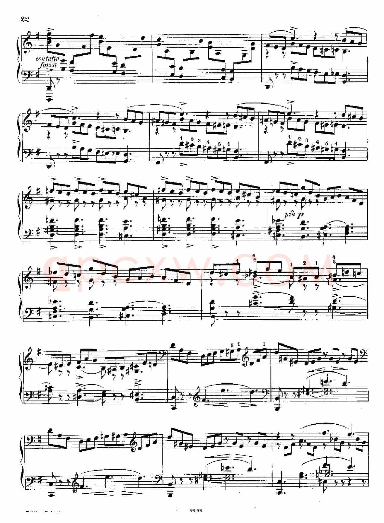 Suite in G Major Op.50（G大调组曲·Ⅳ）