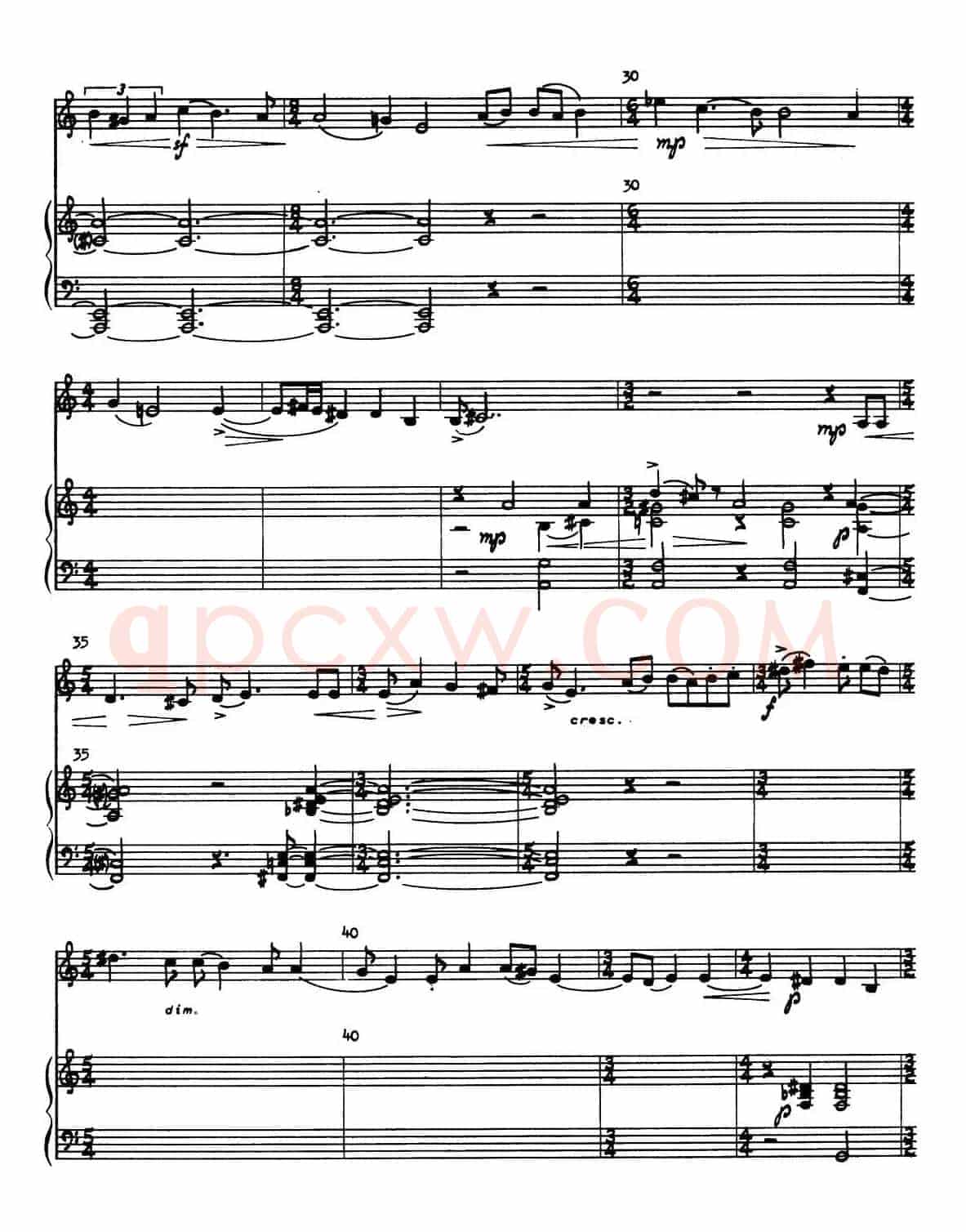 Sonata（英国管与钢琴奏鸣曲）