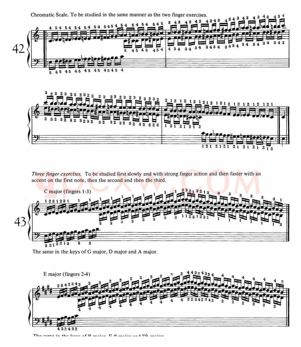 Technical Exercises S.146(李斯特钢琴技巧练习 BOOKⅡ)