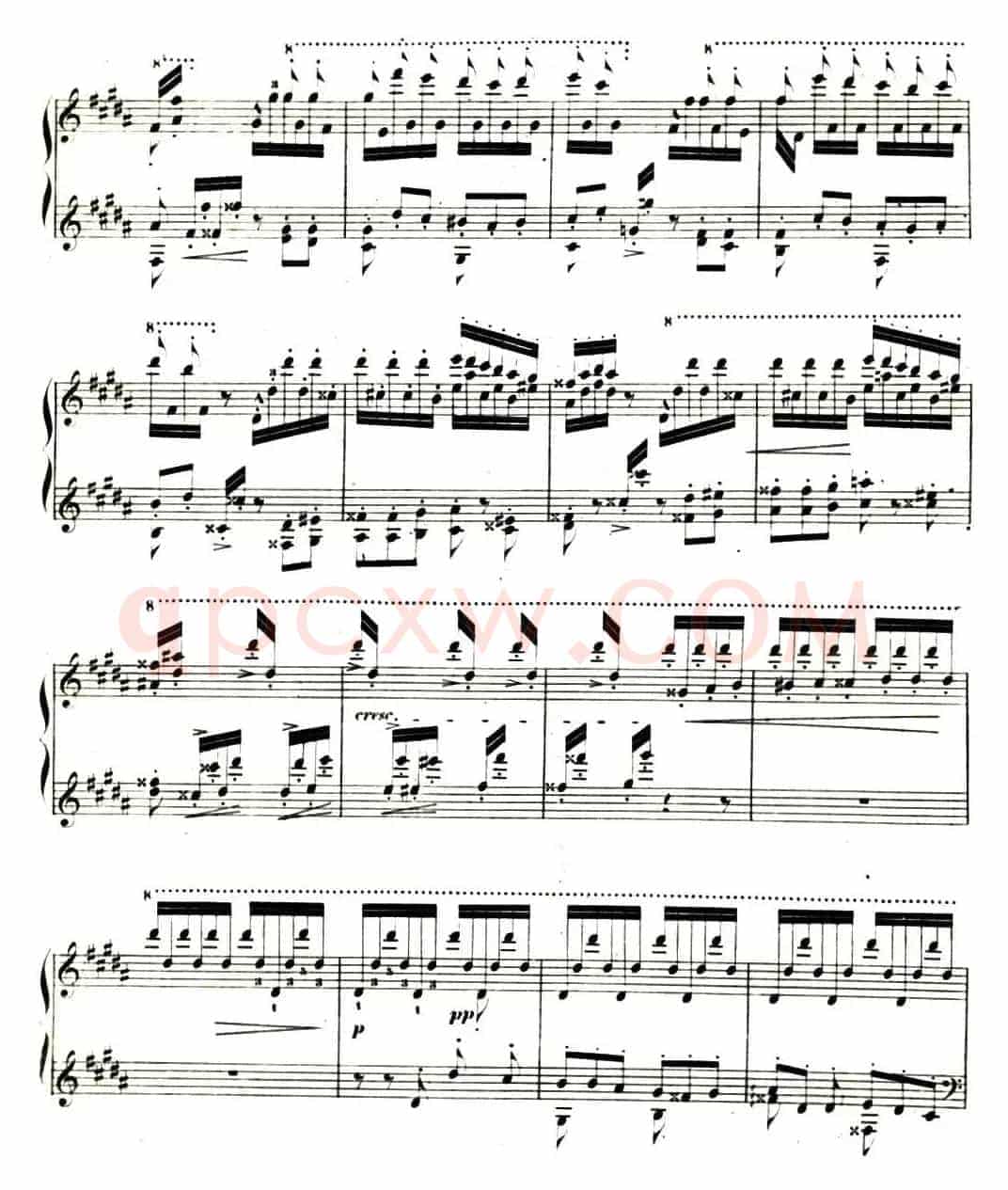 李斯特帕格尼尼大练习曲3