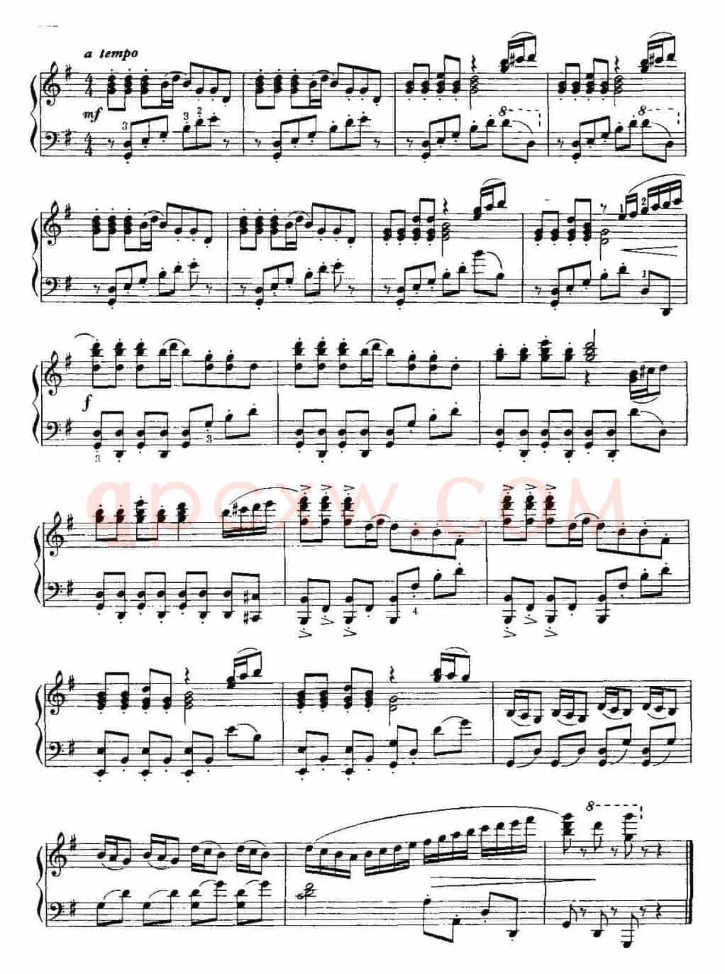 中国钢琴名曲30首：快乐的女战士