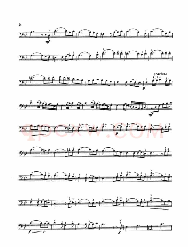 第一奏鸣曲 Op.43（大提琴）