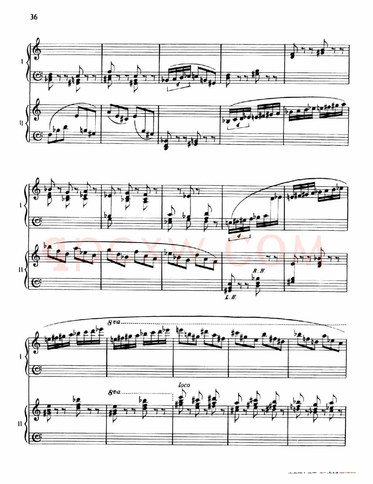 The Planets Op.32(双钢琴)(行星·第三乐章 水星—飞行使者)