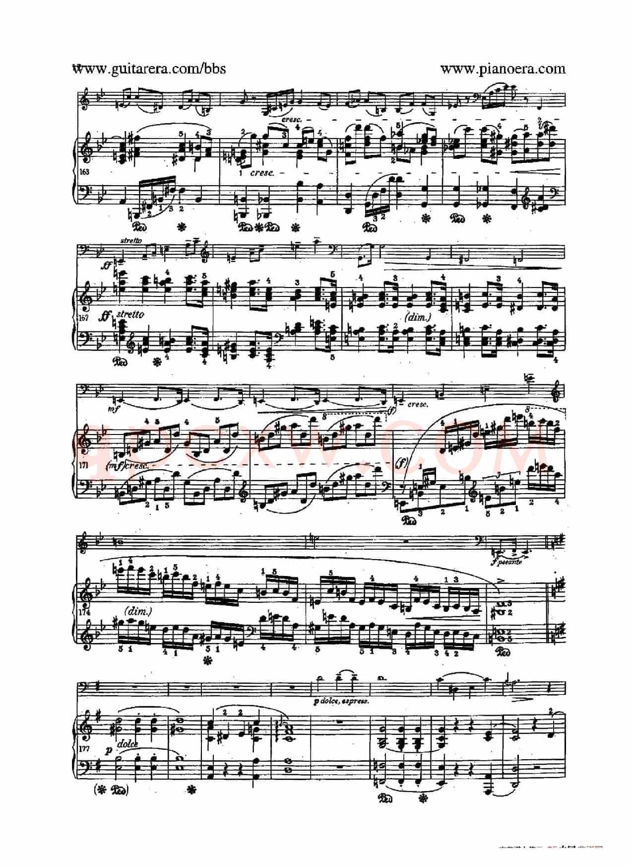 Sonata for Cello and Piano in g Minor Op.65(g小调大提琴奏鸣曲·大提琴+钢琴)